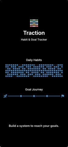 Habit & Goal Tracker: Traction Screenshot 1 of 8