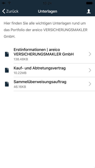 Screenshot #3 pour areico VERSICHERUNGSMAKLER