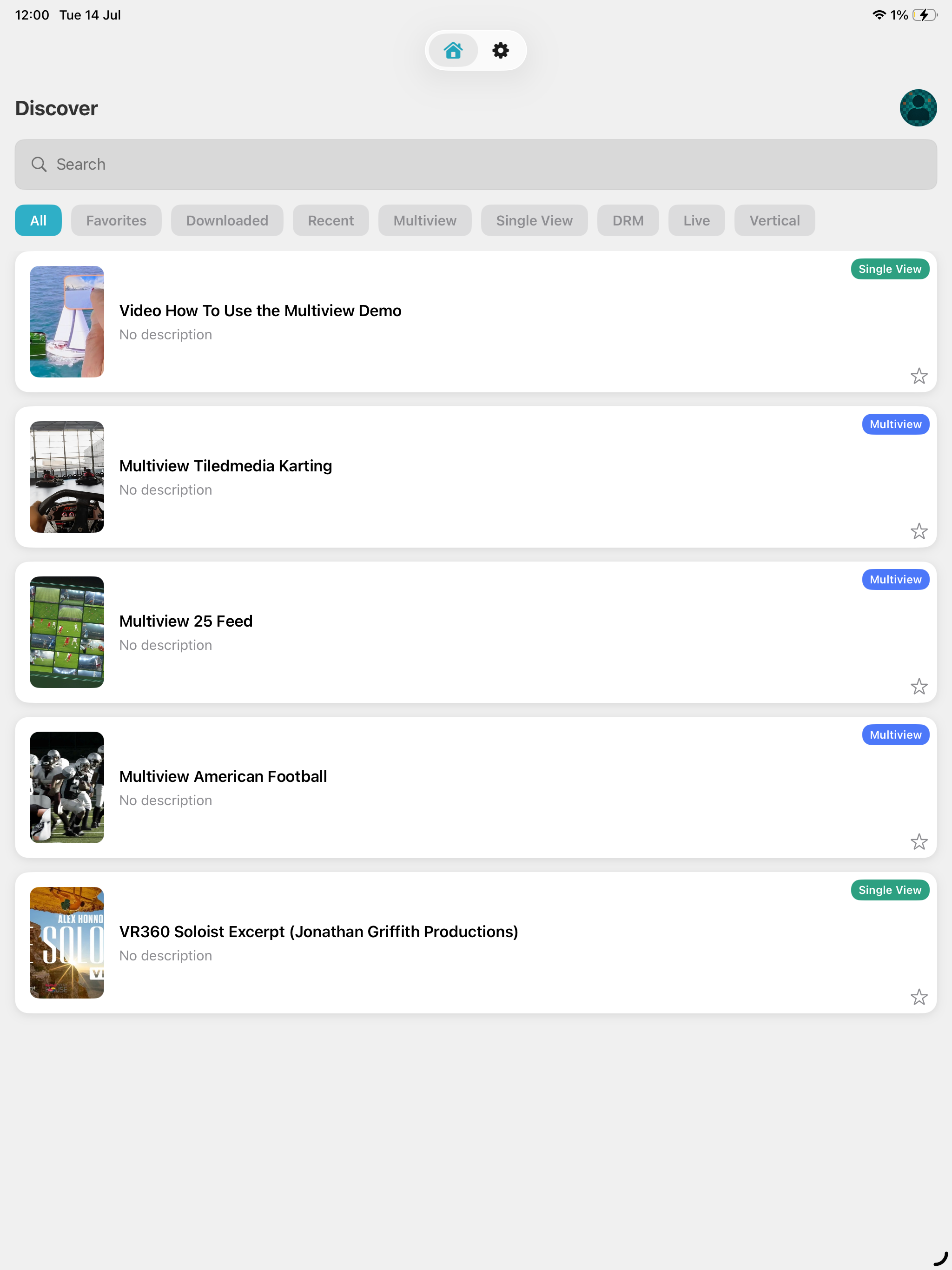 Tiledmedia Player screenshot 6