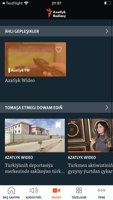 Azatlyk Radiosy Screenshot