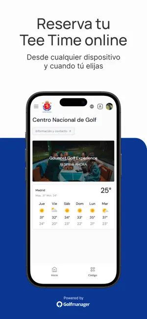 Centro Nacional de Golf España screenshot 2