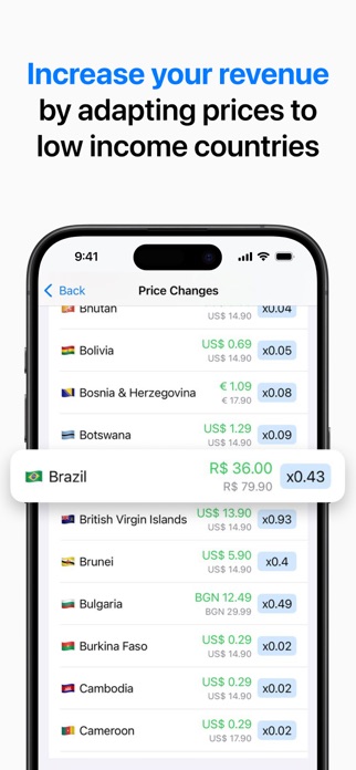 Price Localize - Pricing Tool Screenshot 4 of 7