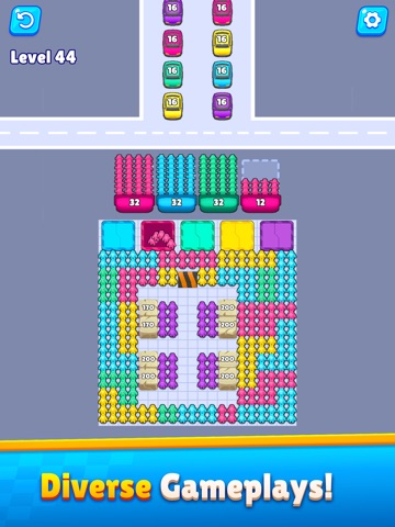 Bus Pickup Puzzle iPad screenshot