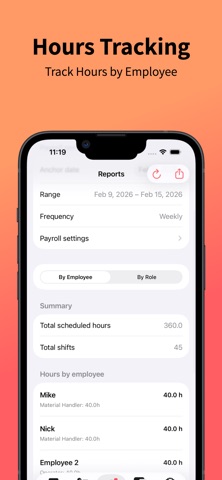 SchedulerMVP screenshot