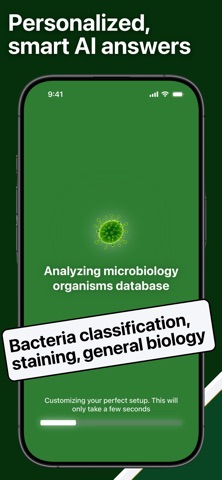 Microbiology AI Study Solver iPhone screenshot