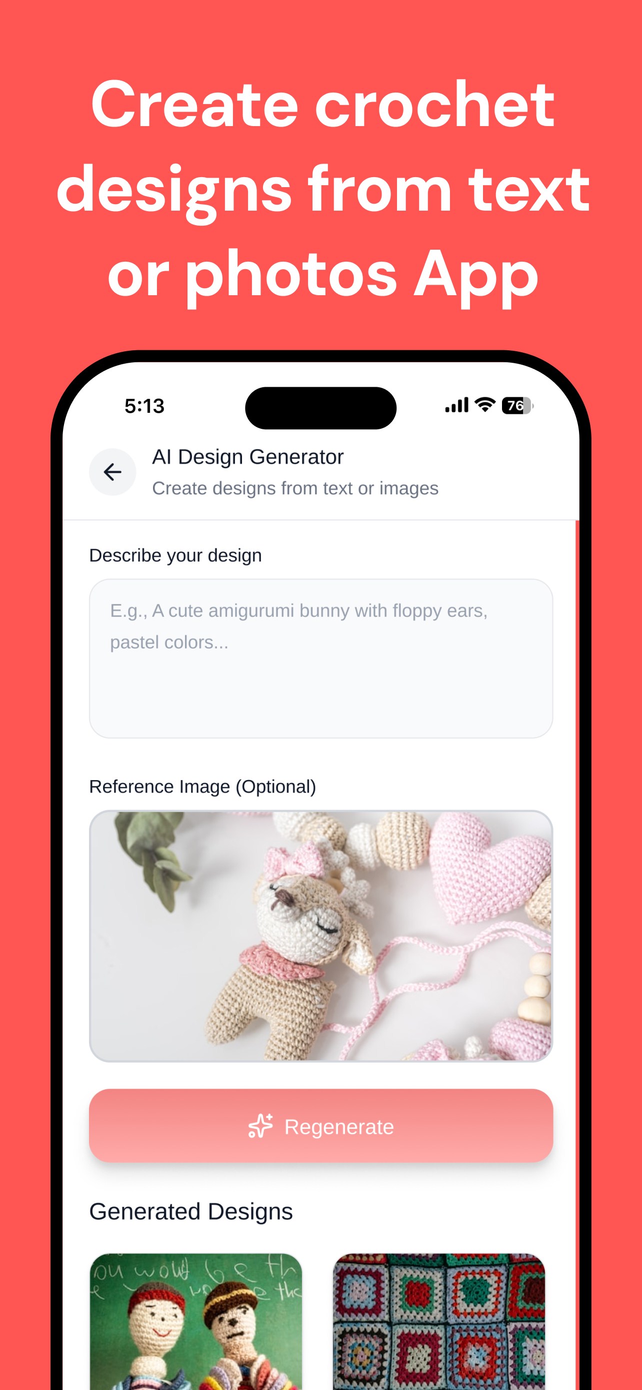 Crochet Patterns & Row Counter