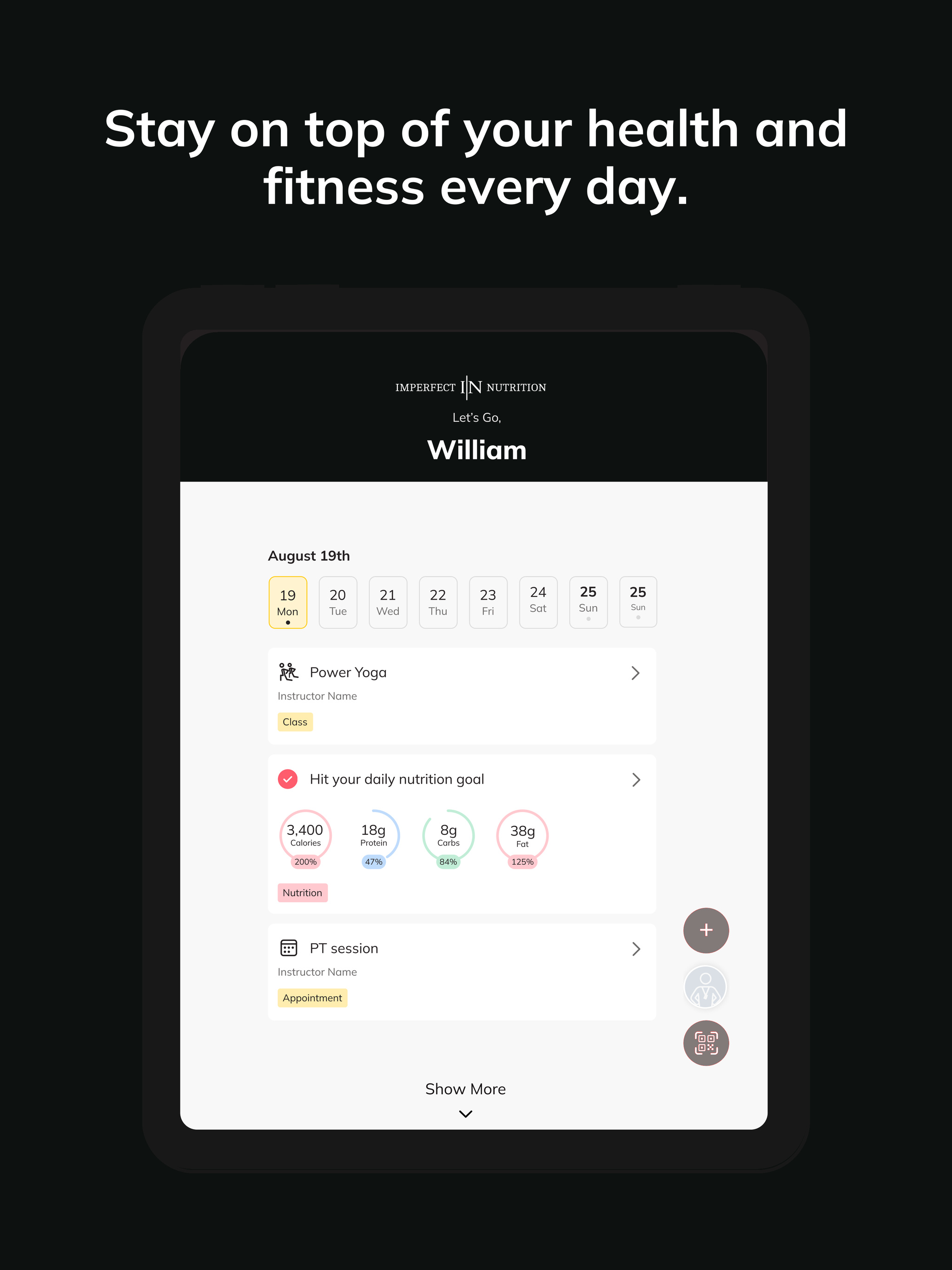 Imperfect Nutrition screenshot 8