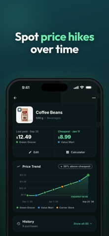 Price Note - Grocery Tracker Screenshot 4 of 7