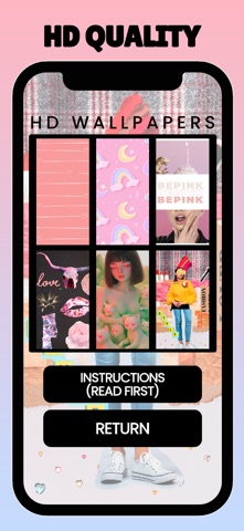 Cute Girly Glitter Wallpapers! screenshot