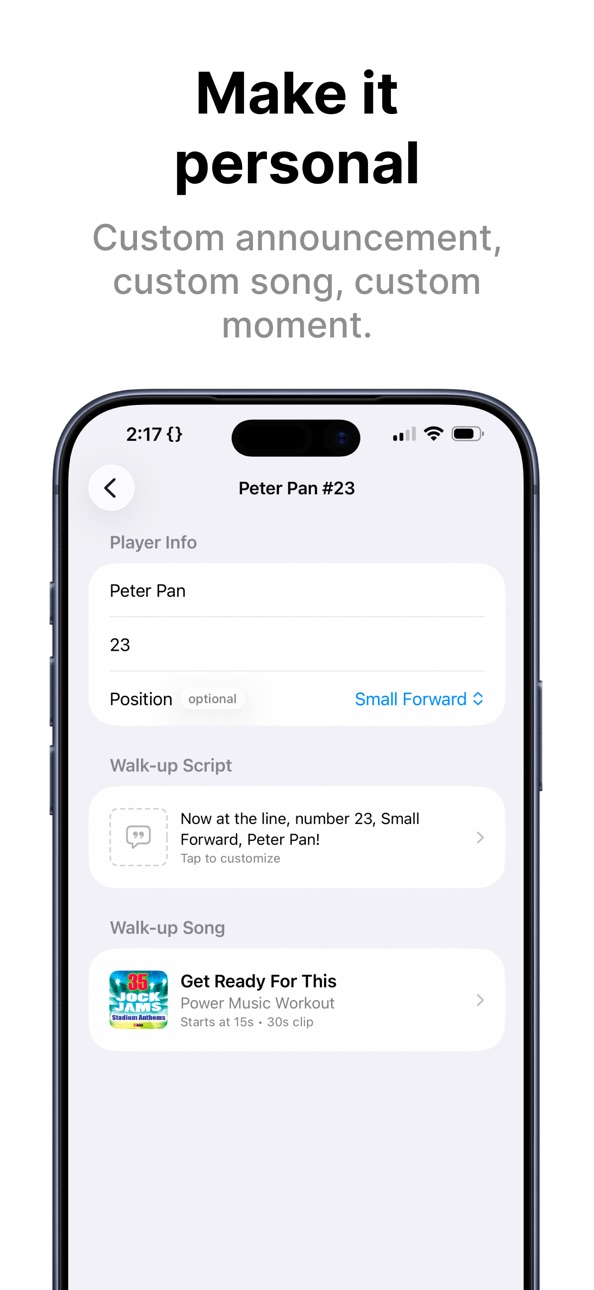 iPhone screenshot
