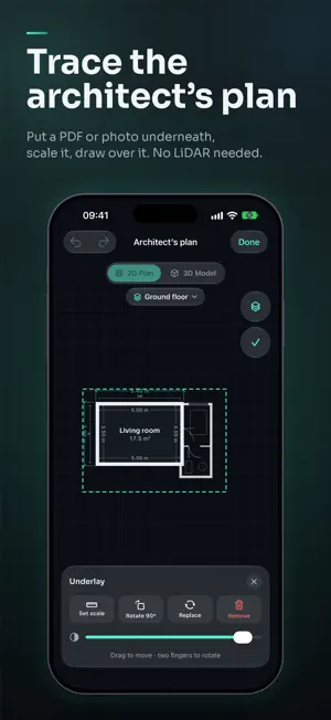 Lidarmeter: LiDAR Floor Plan screenshot 4