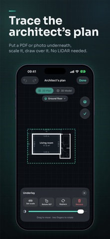Lidarmeter: LiDAR Floor Plan screenshot 4