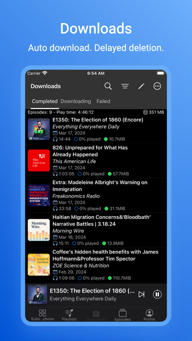 Podcast Republic - Podcast App Screenshot