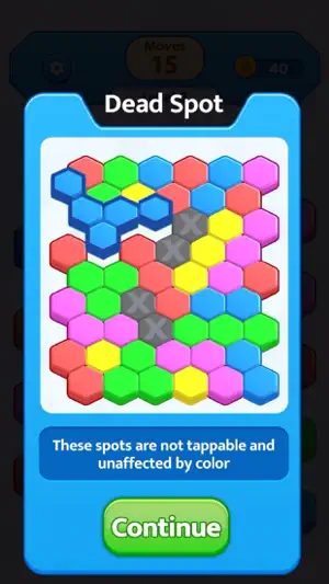 Hexa Color Flood screenshot 3