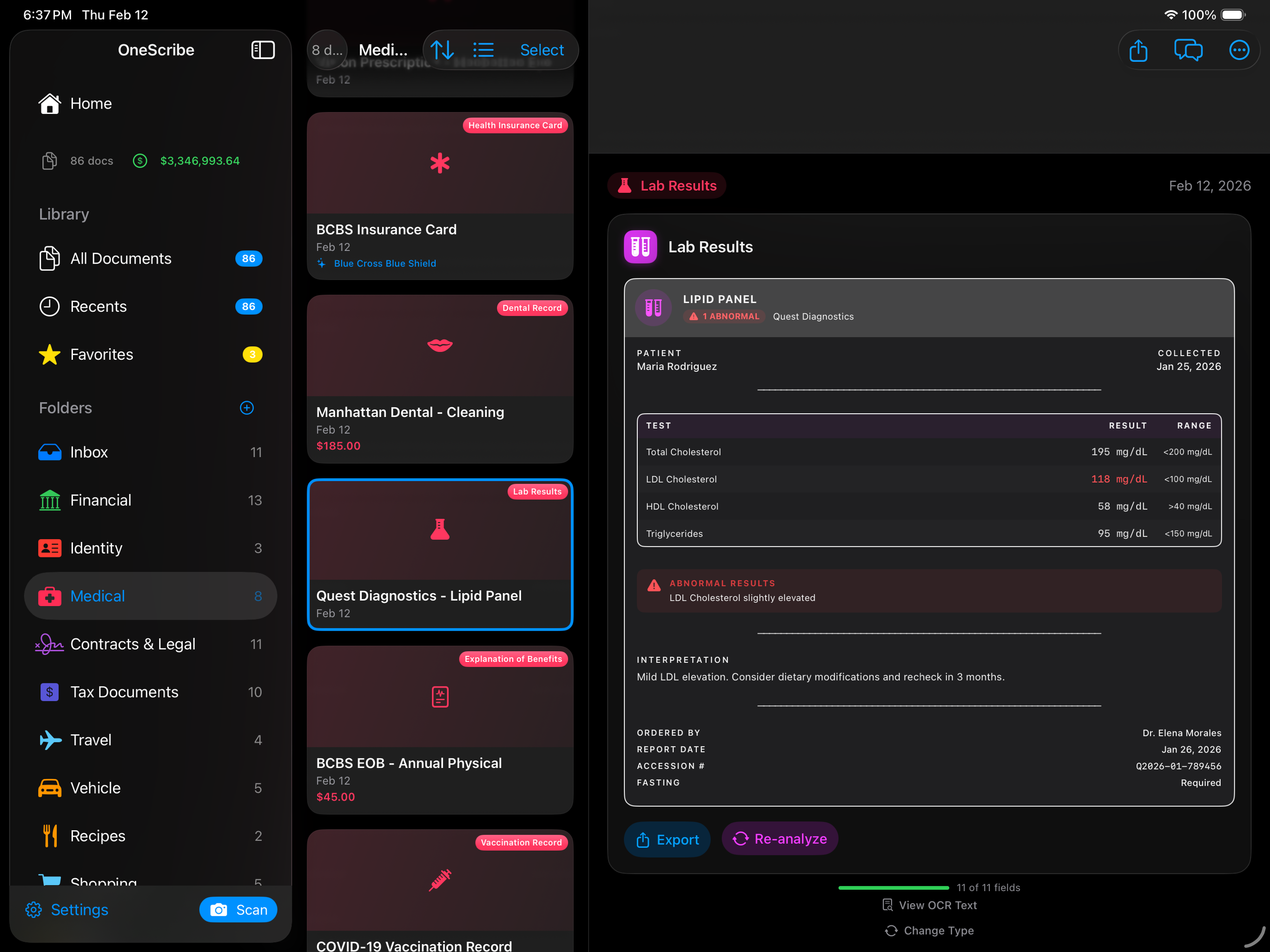 OneScribe - AI Scanner & OCR