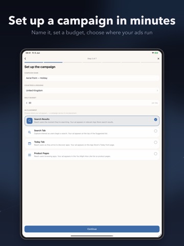 Adrix: Search Ads Manager iPad screenshot 9