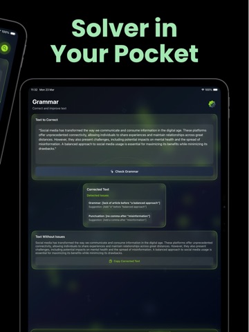 MathGPT AI Solver & Homework iPad screenshot