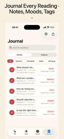 Hexora: I Ching Oracle Screenshot 5 of 7