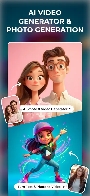 HedrAI AI: AI Video Generator screenshot 1 of 10