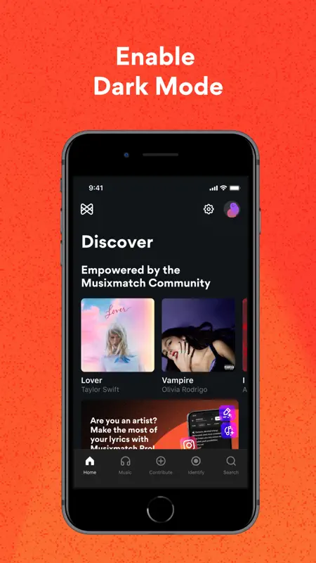 Musixmatch Dynamic Lyrics screenshot 9 of 9