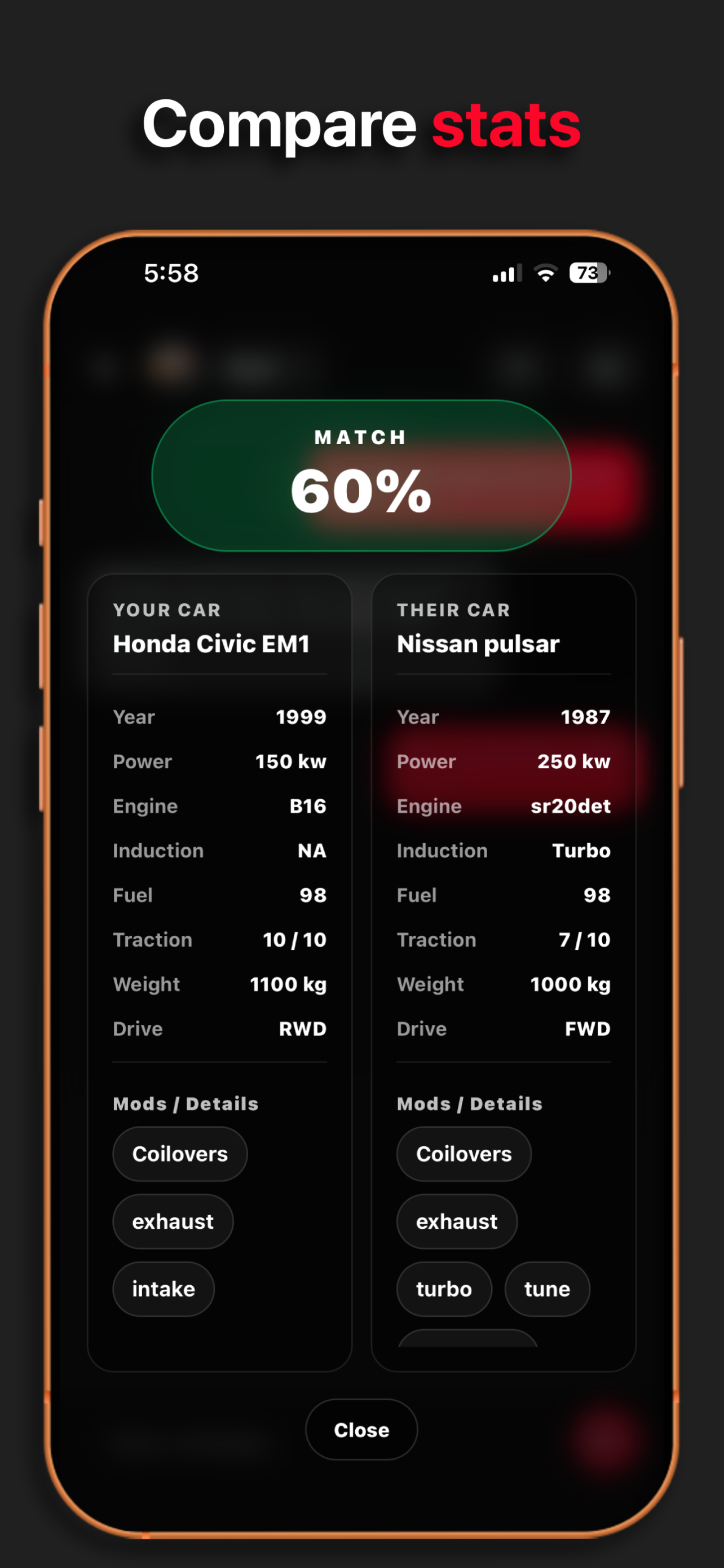 RaceMatch - For Drivers screenshot 3