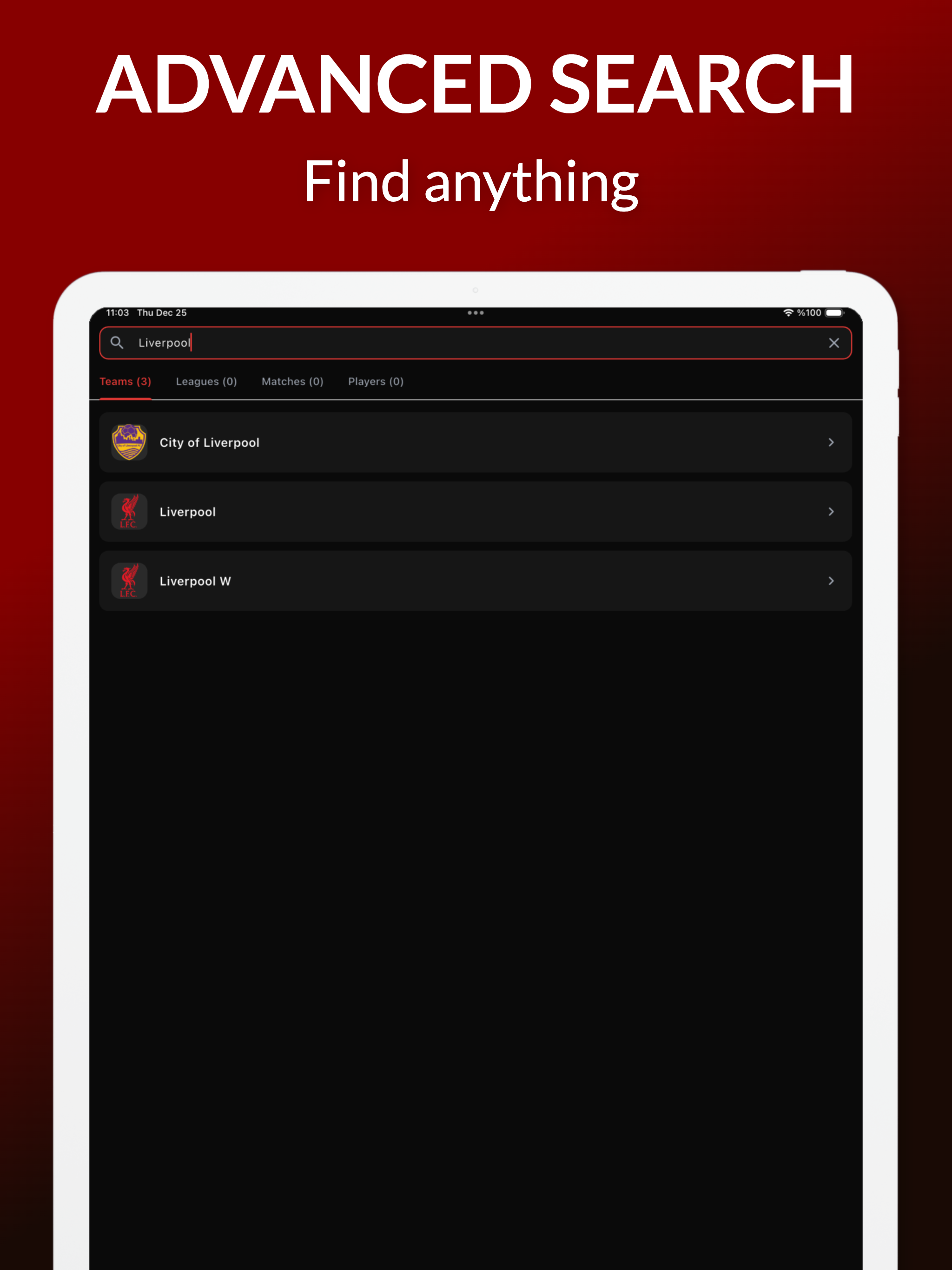 Sporium - Live Football Scores screenshot 16