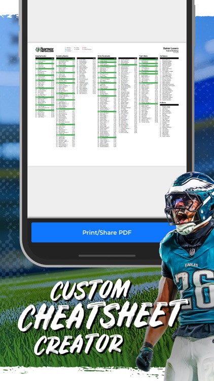 Fantasy Football Draft Kit UDK screenshot-3