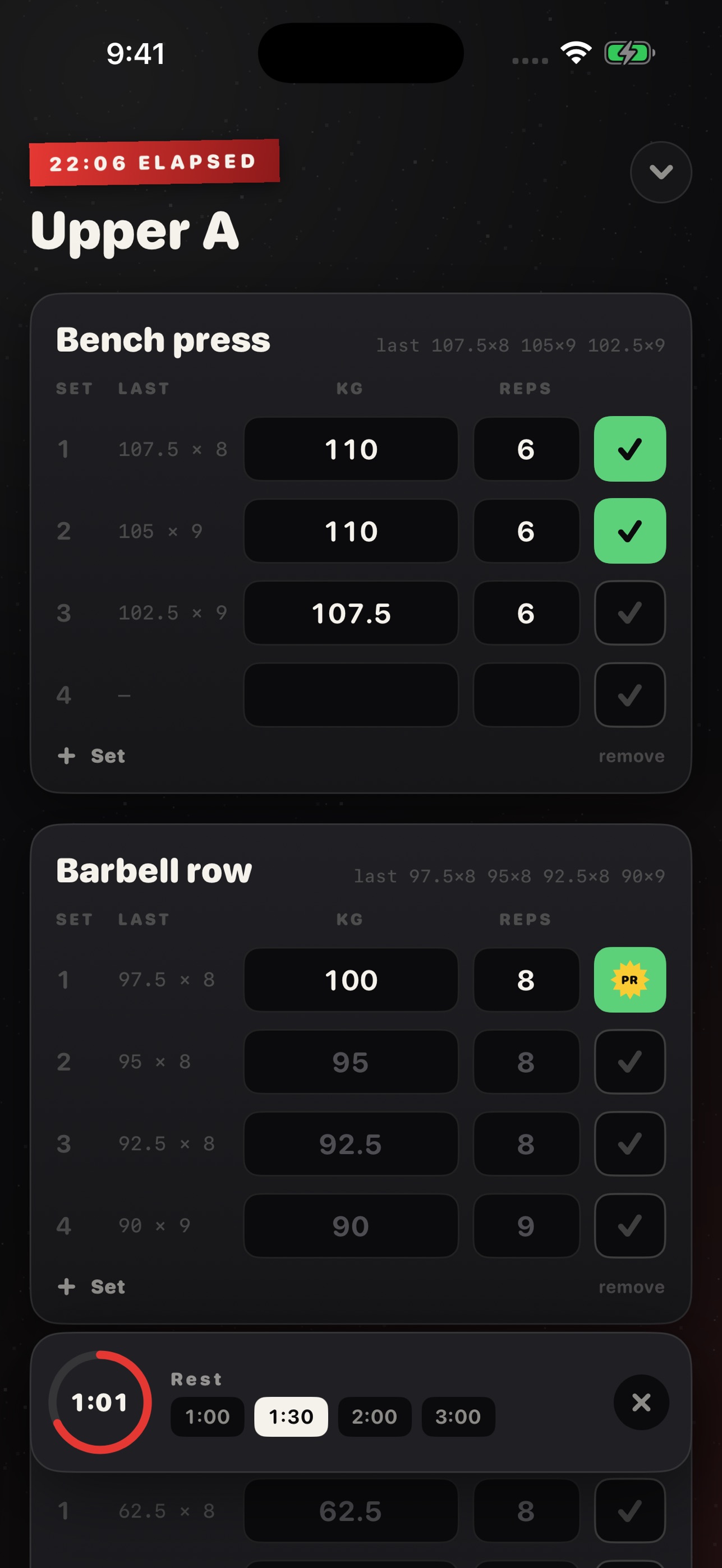 Screenshot 5 of Ironbook: Workout Log