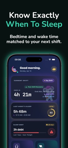 ShiftSleep: Shift Work Sleep Screenshot 1 of 5