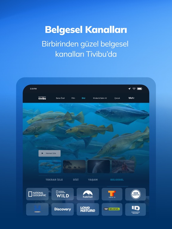 Tivibu GO: Live TV & Movies iPad screenshot 7