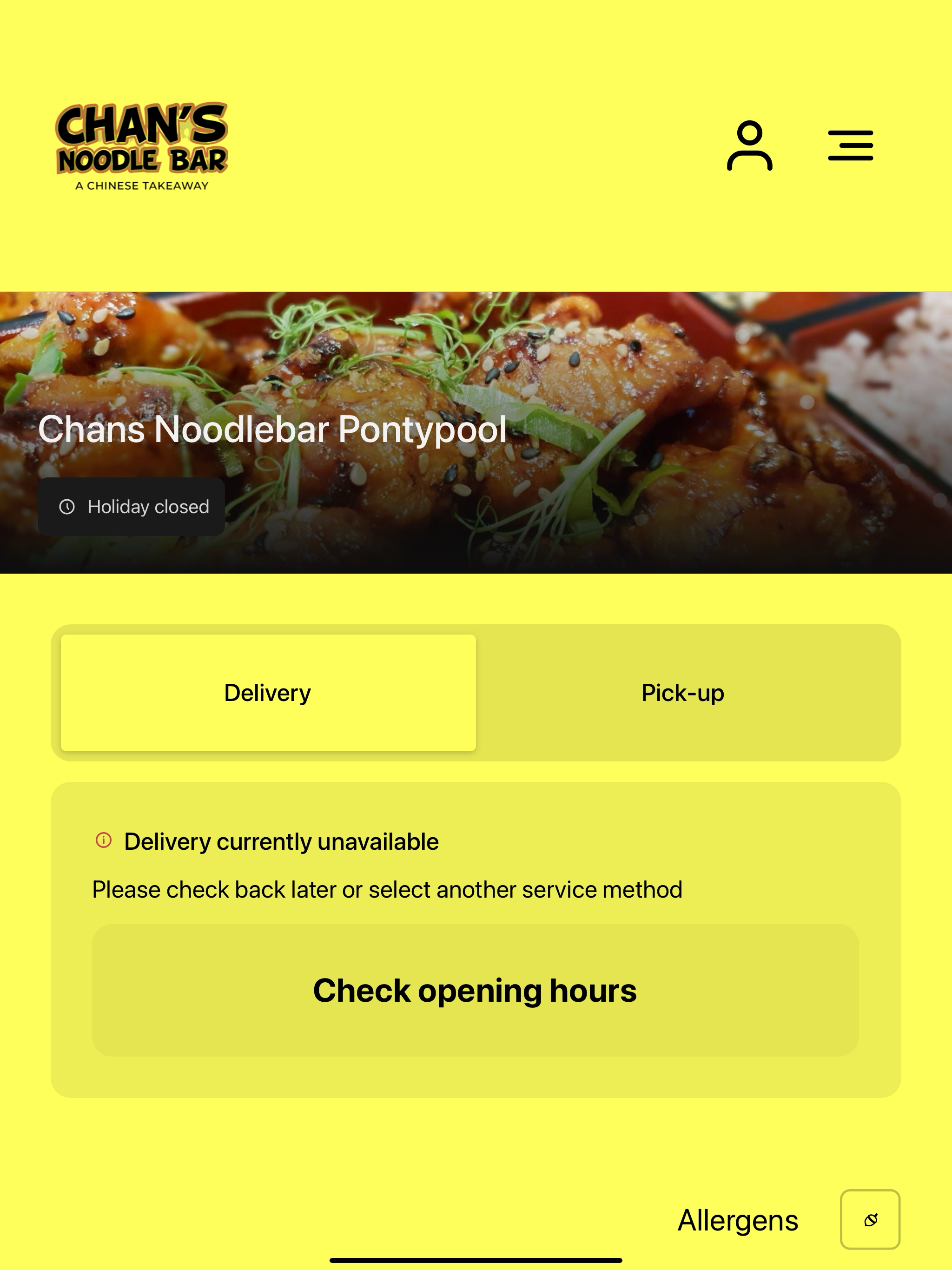 Chans Noodle Bar Pontypool