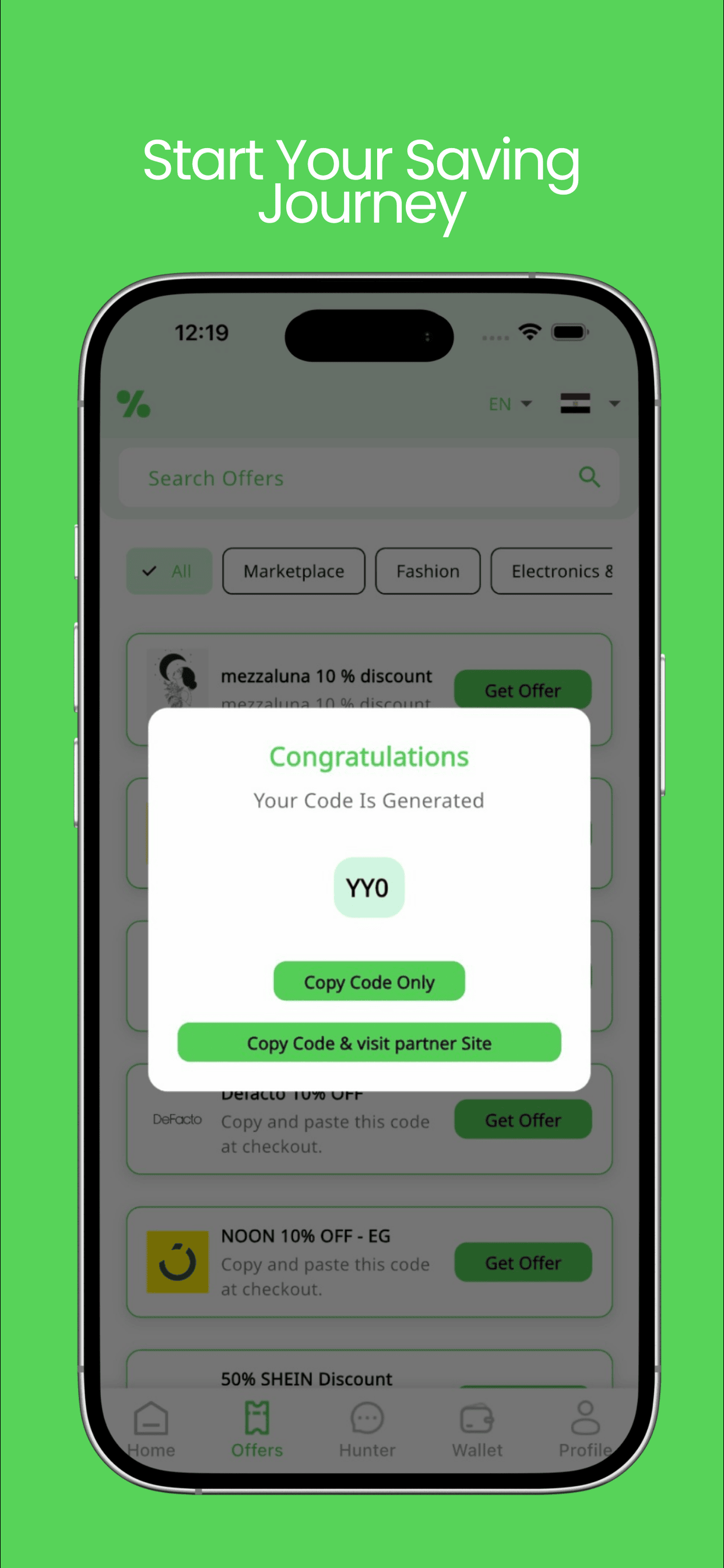 Wafarna: Coupons & Cashback screenshot 3
