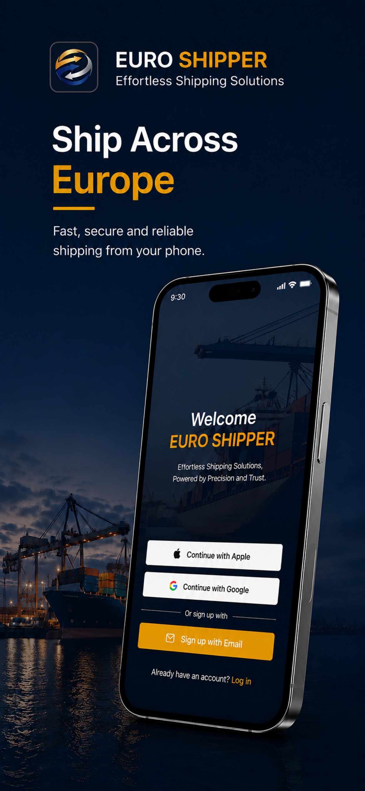 EuroShipper screenshot 2