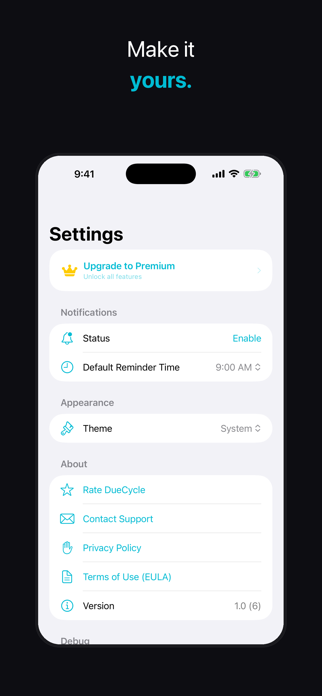 DueCycle: Recurring Tasks Screenshot 6 of 7