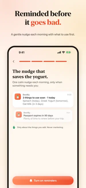 BestBy: Expiration Tracker screenshot 2