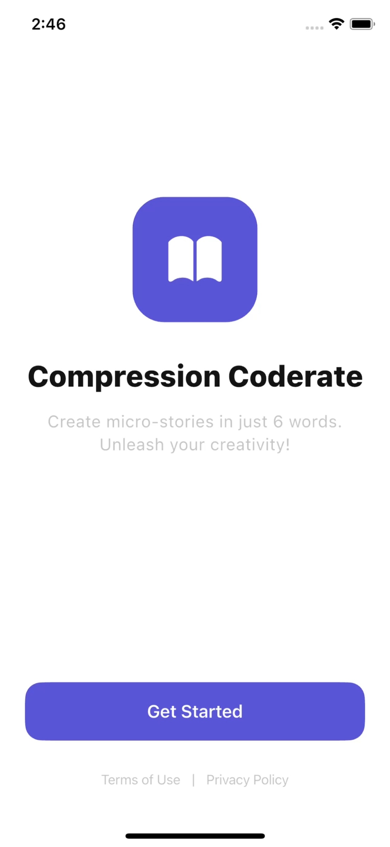 Screenshot 1 of Compression Coderate