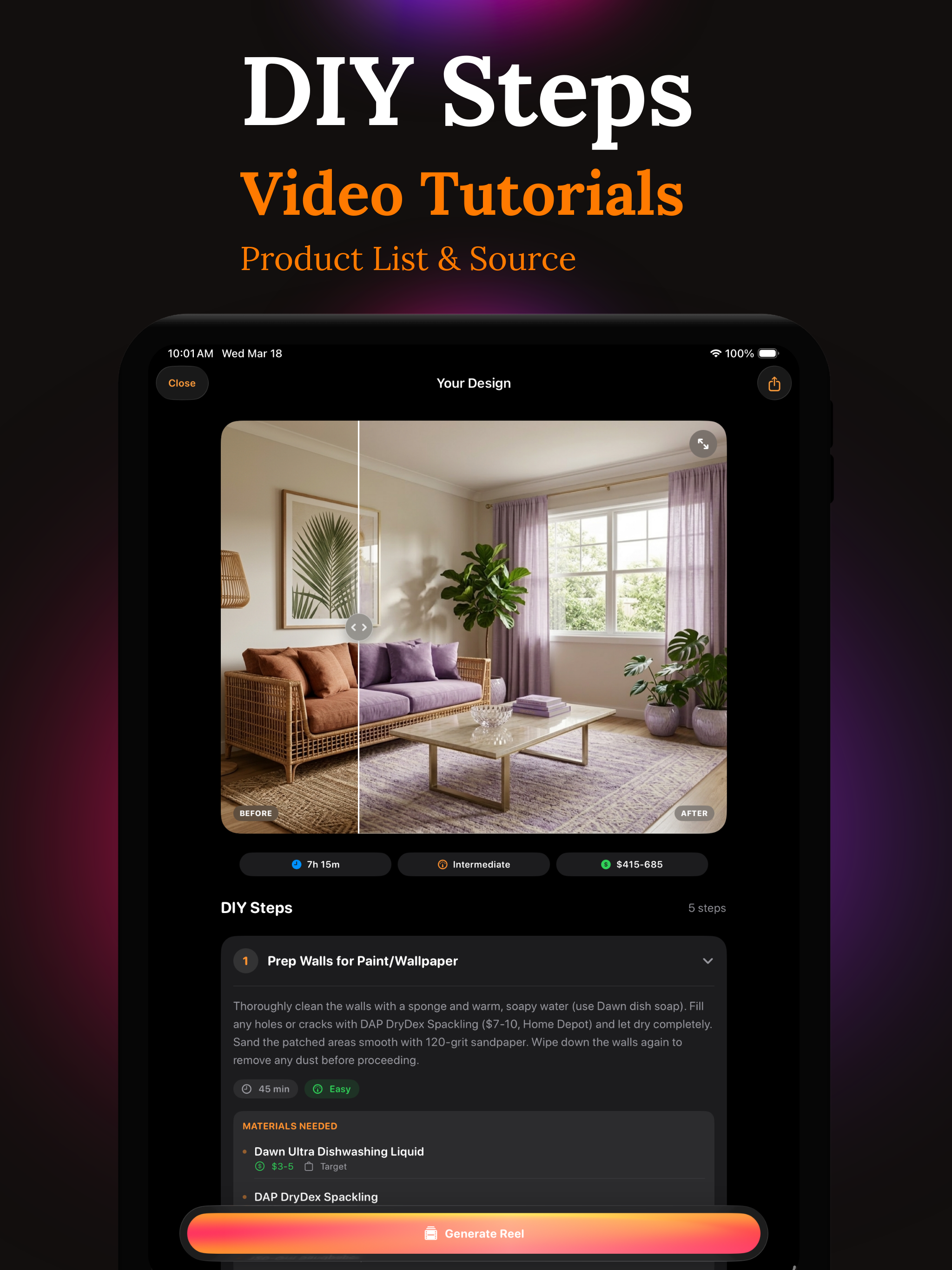 Home & Wedding Decor AI