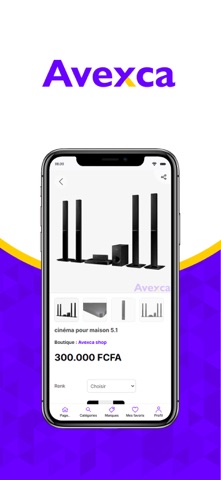 Avexca Mobile screenshot