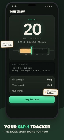 Peptide Tracker : Vialkeep Screenshot 2 of 6