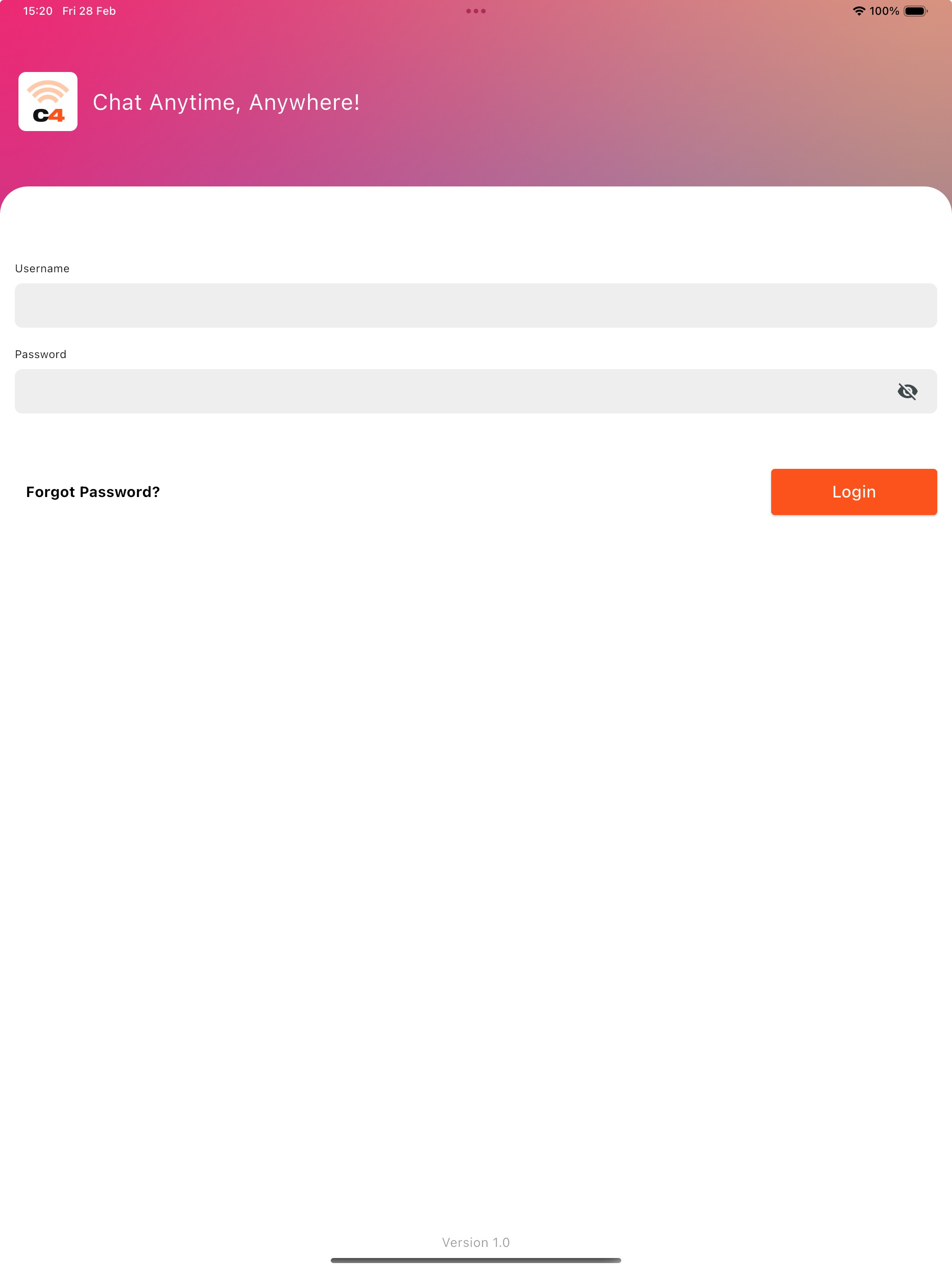 C4 - Chat Anywhere, Anytime!