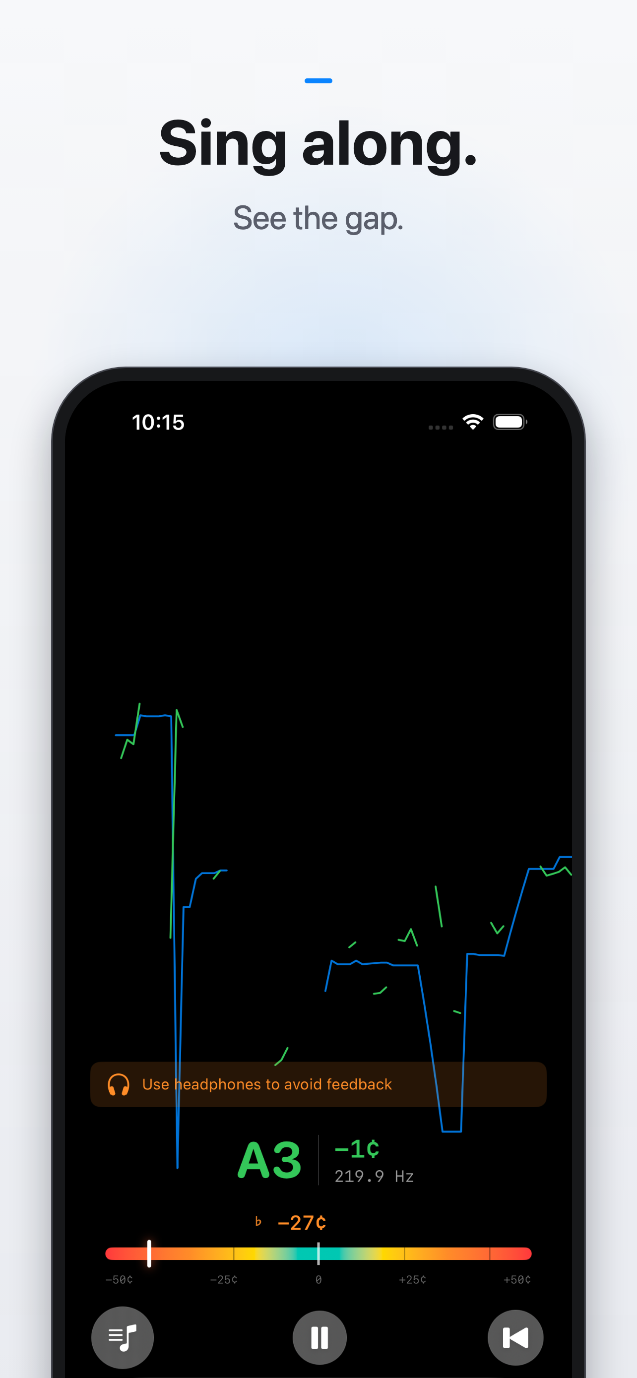 PitchMonitor - Vocal Visual screenshot 6