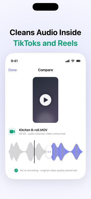 Dereverb - Echo Remover AI Screenshot 3 of 5