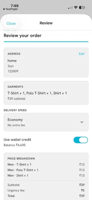 PressIt - Instant Ironing screenshot 1