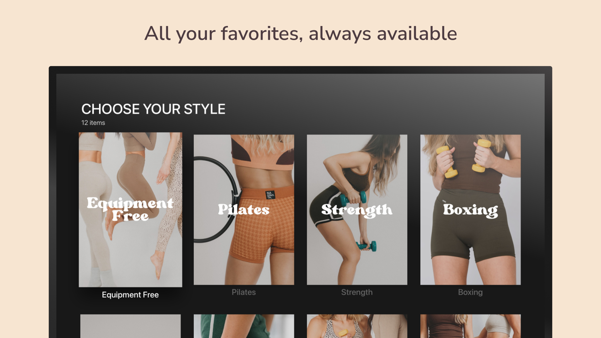 Peaches Pilates Online screenshot 23