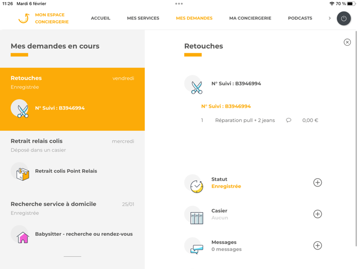 La Minutrit - Mon espace