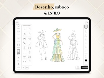 Estilista de Moda: Croquis iPad screenshot 2