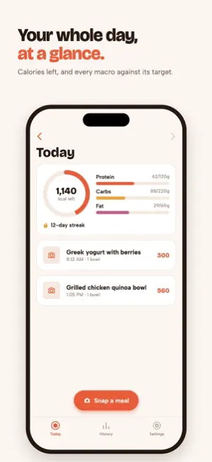 BitePing: AI Calorie Counter screenshot 3
