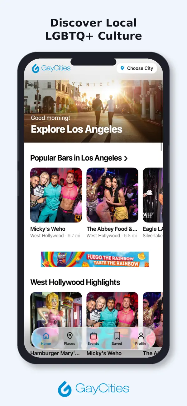 Screenshot #3 pour GayCities LGBTQ+ City Guides