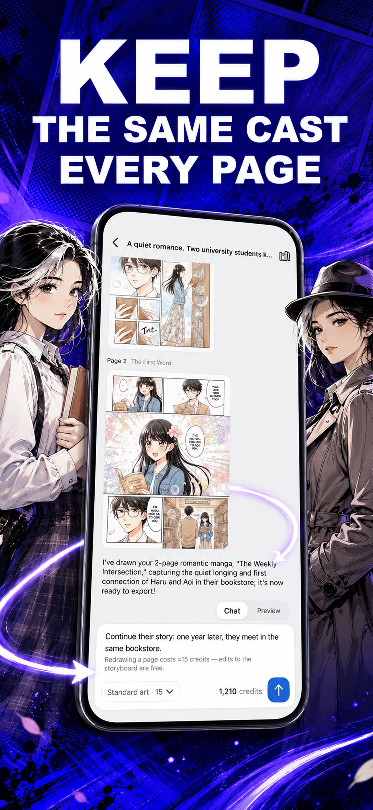 Screenshot 2 of Comic Studio: AI Comic Maker
