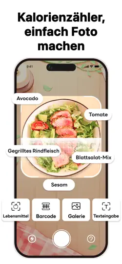 Screenshot von Kalorienzähler – FoodPilot auf dem iPhone 2